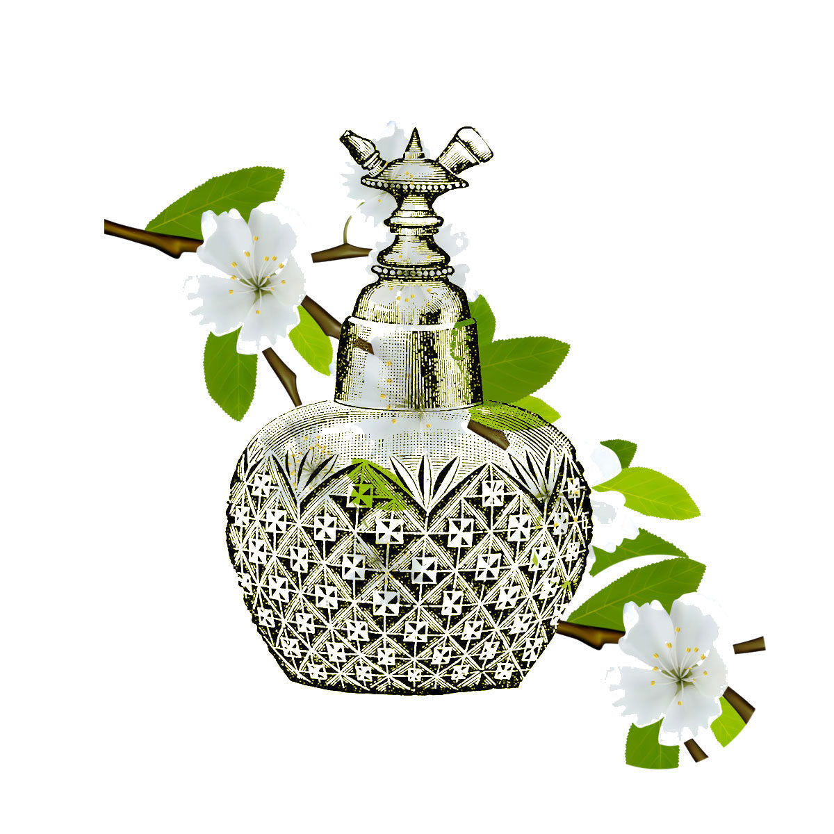 No25 - Kreed Pretty White Flowers